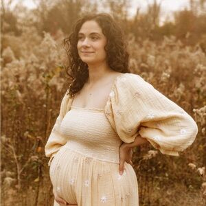 Free People - Dahlia Embroidered Maxi Dress